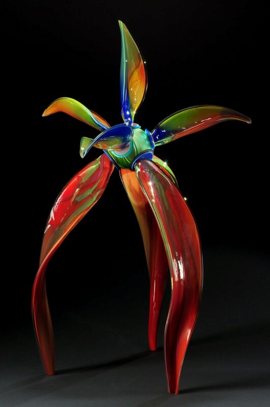 Stephan Cox, ‘Scarlet Swimmer ’, 2017, Sculpture, Glass, Okay Spark