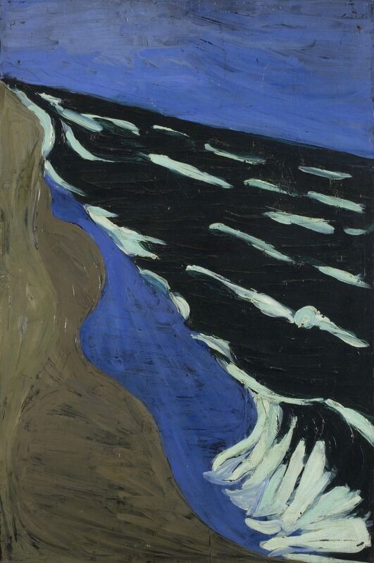 Titina Maselli, ‘The sea’, 1950, Painting, Oil on board, Bertolami Fine Arts