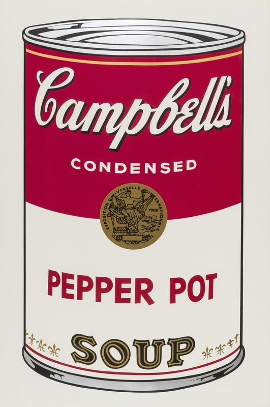 Andy Warhol, ‘Campbell's Soup I. Pepper Pot Soup (Feldman & Schellmann II.51)’, 1968, Print, Screen-print in colours, Forum Auctions