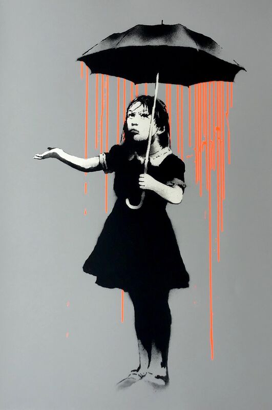 Banksy, ‘Nola (Orange) - Signed ’, 2008, Print, Screen print on paper, Hang-Up Gallery