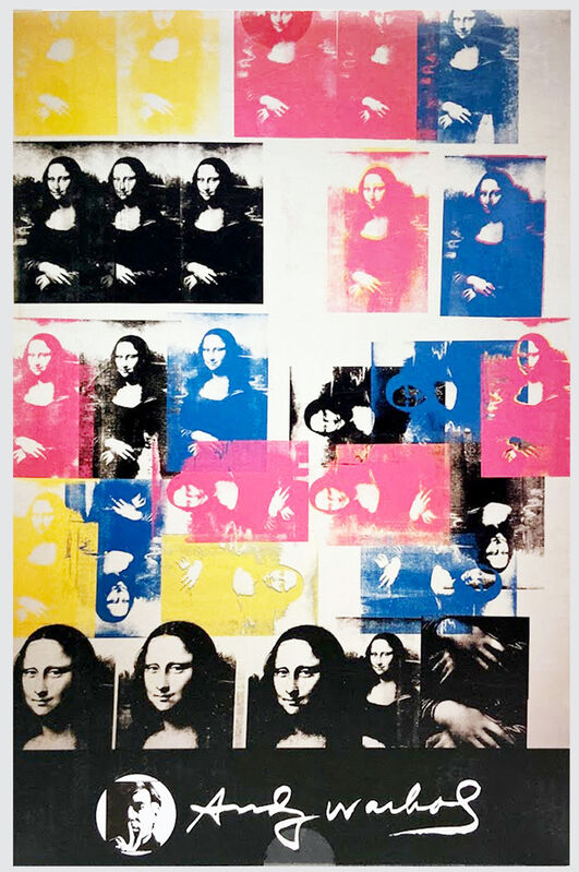 Andy Warhol, ‘Andy Warhol Bearbrick 400% Companion (Warhol Mona Lisa BE@RBRICK)’, 2019, Ephemera or Merchandise, Painted vinyl cast resin, Lot 180 Gallery