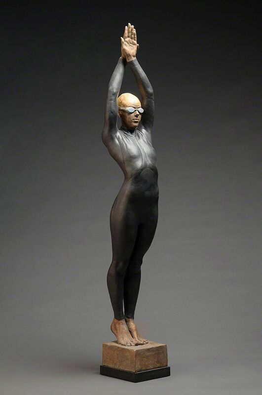 Deon Duncan, ‘The Triathlete’, 2013, Sculpture, Bronze, Cavalier Ebanks Galleries