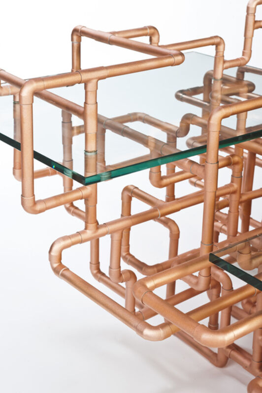 Benjamin Rollins Caldwell, ‘American Pipe Dream Low Table’, 2011, Design/Decorative Art, Copper Pipes