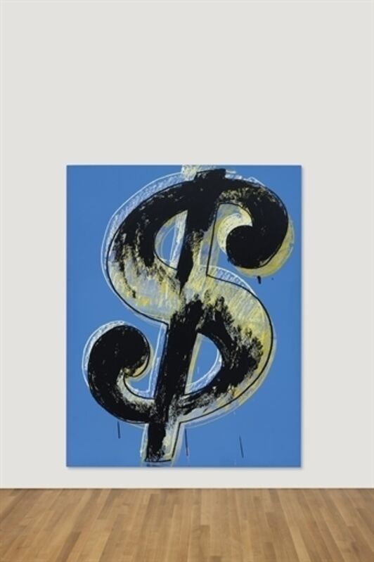 Andy Warhol, ‘Dollar Sign’, Synthetic polymer and silkscreen inks on canvas, Christie's