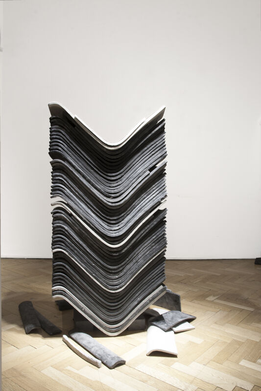 Nika Neelova, ‘Untitled (Stack of Chairs)’, 2015, Sculpture, Cast jesmonite, Vigo Gallery