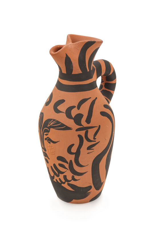Pablo Picasso, ‘Yan Barbu’, 1963, Design/Decorative Art, Red earthenware clay painted in black, Hindman