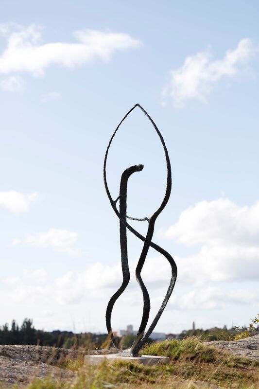 Christian Berg, ‘Pinjestammar två (version VI)’, 1956/1965, Sculpture, Patinated bronze, CFHILL