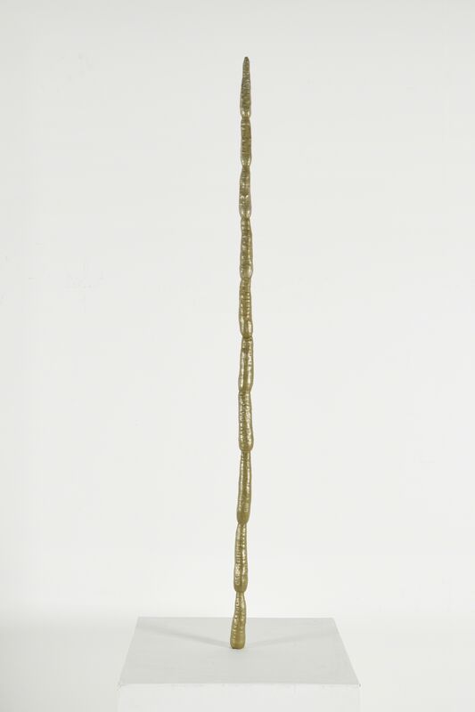 Des Hughes, ‘Spirit Level’, 2018, Sculpture, Brass and Resin, Martin Asbæk Gallery