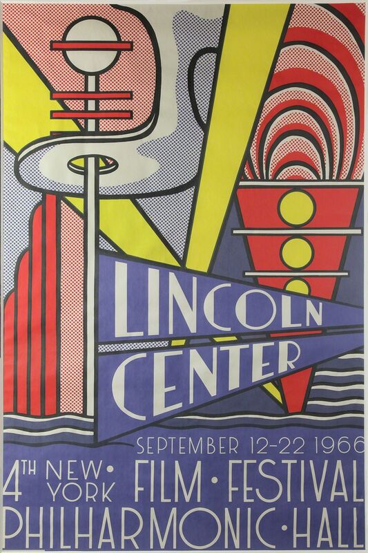 Roy Lichtenstein, ‘Lincoln Center’, 1966, Print, Offset, Bertolami Fine Arts