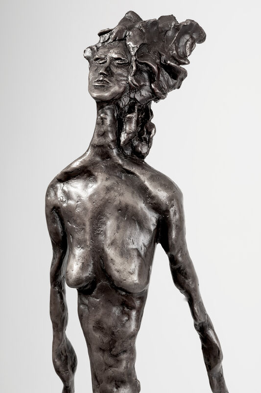 Ilaria Arpino, ‘The Dancer’, 2017, Sculpture, Bronze, silver and black patina, Blinkgroup Gallery