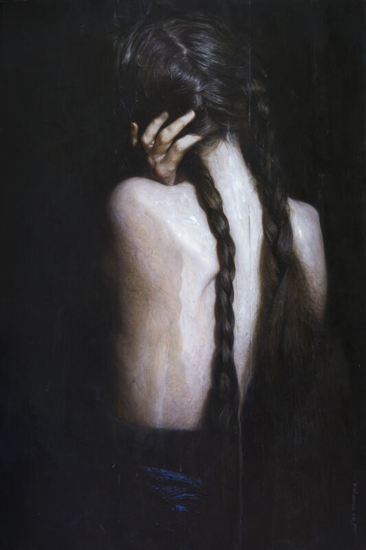 Viktoria Savenkova, ‘Braids’, 2020, Painting, Oil on canvas, 33 Contemporary