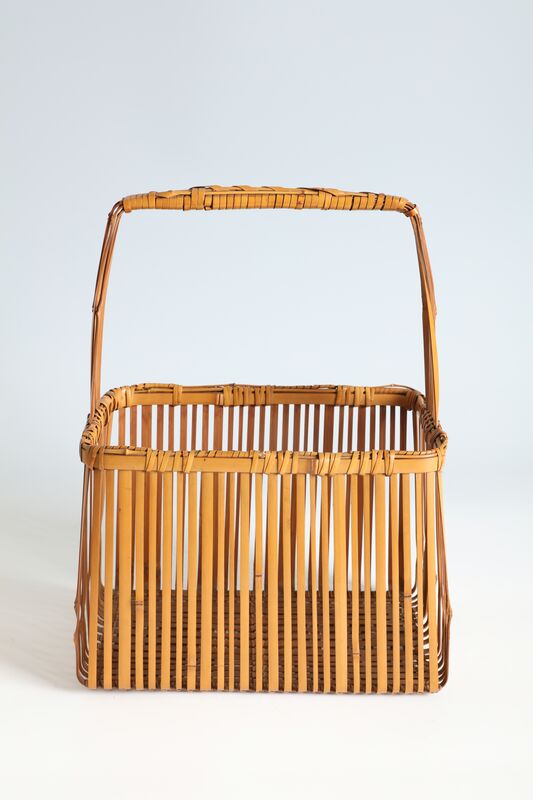 Kosuge Kōgetsu, ‘Rectangular Basket (T-4287)’, Showa era (1926, 1989), 1970s, Design/Decorative Art, Bamboo, Thomsen Gallery