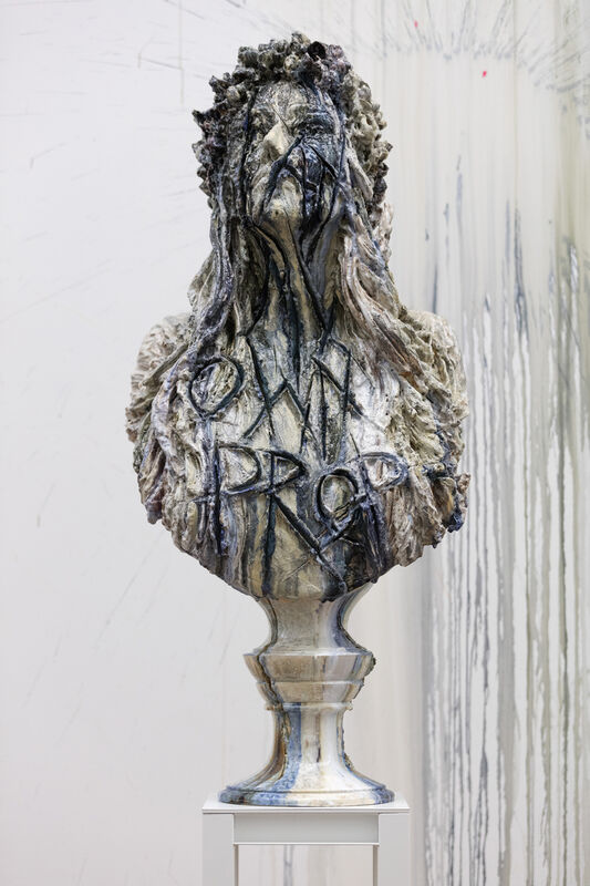 Anne Wenzel, ‘Under Construction (I Am My Own Prophet) with installation’, 2018, Sculpture, Ceramics, Akinci