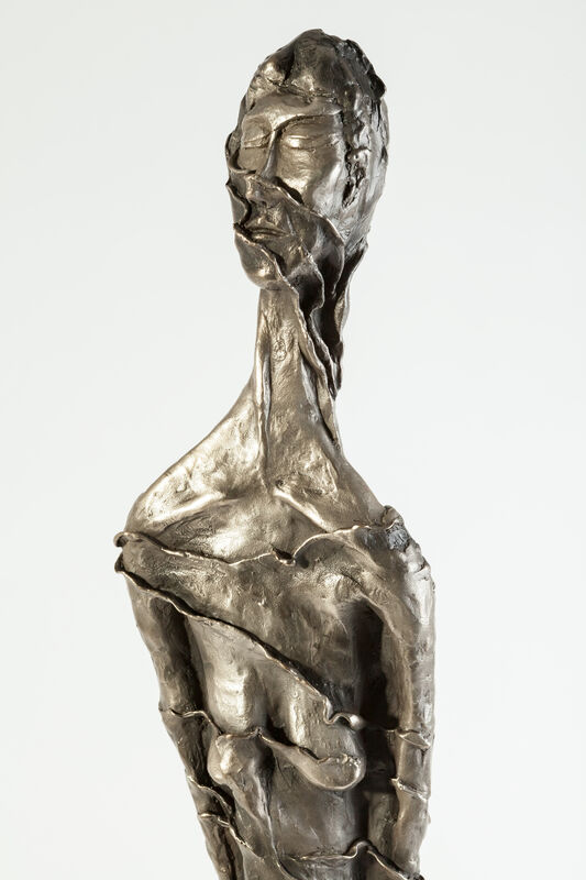 Ilaria Arpino, ‘The Bride’, 2017, Sculpture, Bronze, silver and black patina, Blinkgroup Gallery