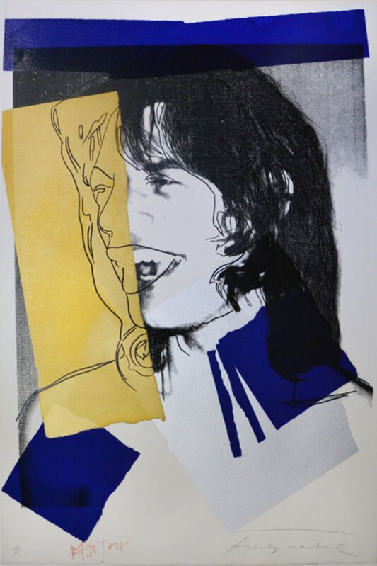 Andy Warhol, ‘Mick Jagger (F. & S. II.142)’, 1975, Print, Screenprint on Arches Aquarell Paper, David Benrimon Fine Art