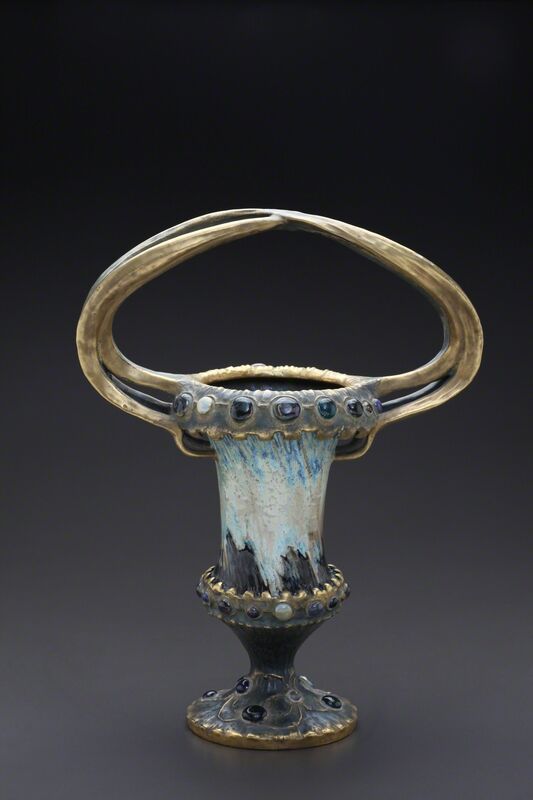 Amphora, ‘Gilded Chalice’, 1904, Design/Decorative Art, Hard Earthenware, Jason Jacques Gallery