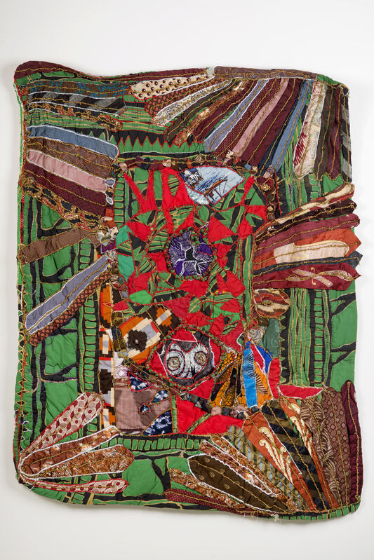 Elizabeth Talford Scott, ‘Birthday Quilt’, 1994, Textile Arts, Fabric, mixed media, Goya Contemporary/Goya-Girl Press