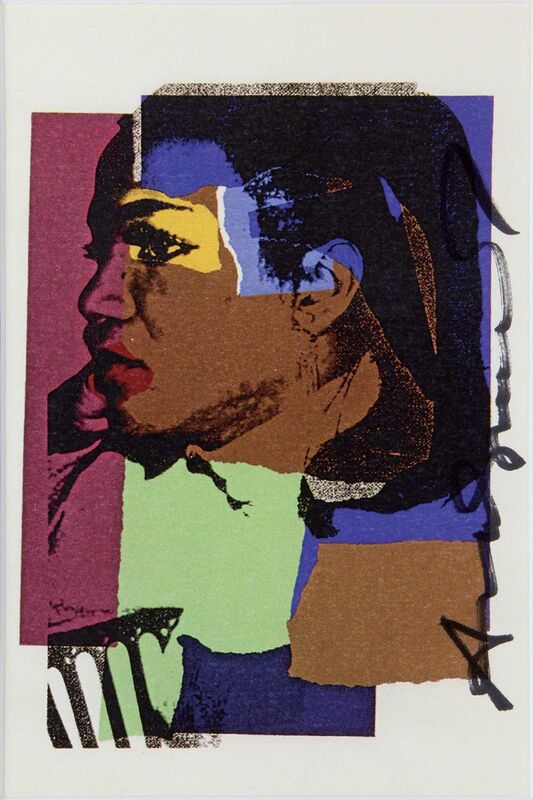 Andy Warhol, ‘Ladies & Gentlemen - Ticket’, 1975, Print, Serigraph on Arches paper, Bertolami Fine Arts