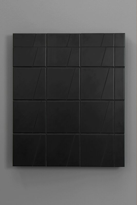 Simon Mullan, ‘Wolfram ’, 2016, Other, MDF, tiles, black grout, Galerie Nathalie Halgand