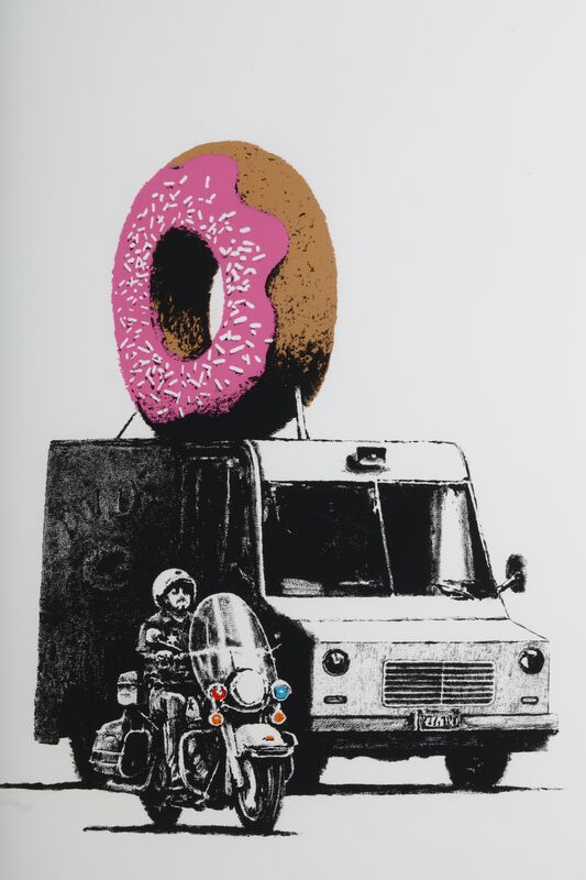Banksy, ‘Donut (Strawberry)’, 2009, Print, Screenprint in colours, Chiswick Auctions