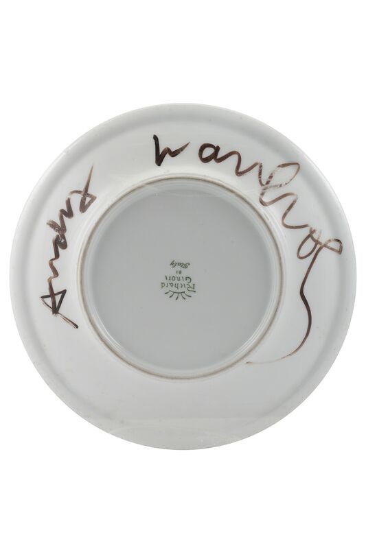 Andy Warhol, ‘$’, 1983, Design/Decorative Art, Marker on porcelain, El Toula's plate, Il Ponte