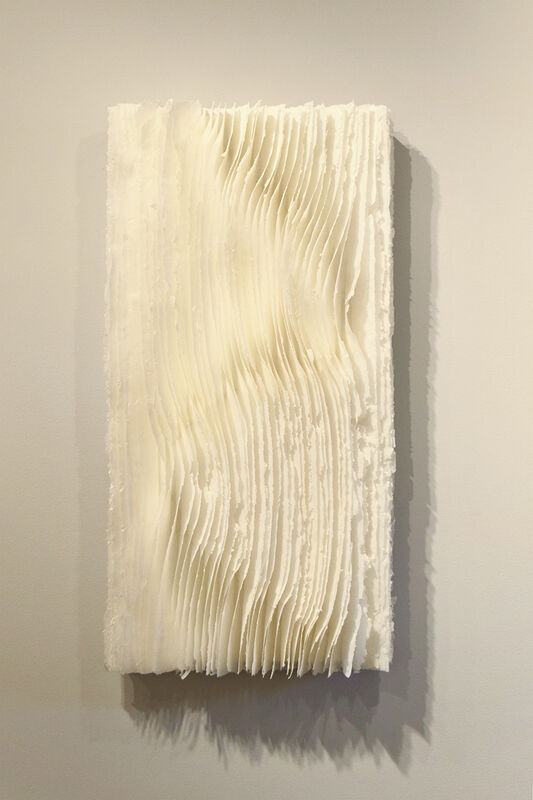 Kandis Susol, ‘Rive and Tides’, 2019, Sculpture, Artist made paper encaustic sculpture, Winston Wächter Fine Art