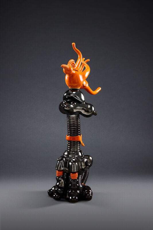 Bing-yan Hsieh, ‘時光之犬II Time Dog II’, 2019, Sculpture, 陶瓷 陶瓷釉 Glazed Ceramics, Der-Horng Art Gallery