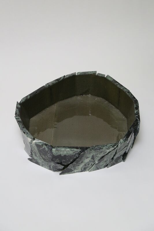 Soft Baroque, ‘Corporate Marble Planter / Ice Bucket’, 2019, Design/Decorative Art, Marble, carbon kevlar and resin, Etage Projects