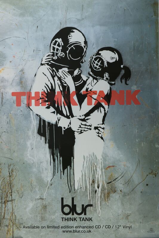 Banksy, ‘Think Tank’, 2003, Print, Offset lithograph on paper, Chiswick Auctions