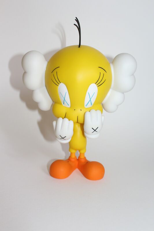 KAWS, ‘Tweety (Yellow)’, 2010, Sculpture, Painted cast vinyl, Lougher Contemporary Gallery Auction