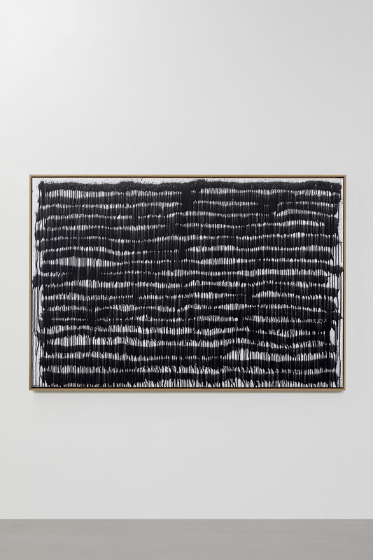Craig Costello (KRINK), ‘Untitled’, 2019, Painting, Acrylic on canvas in floating oak frame, V1 Gallery