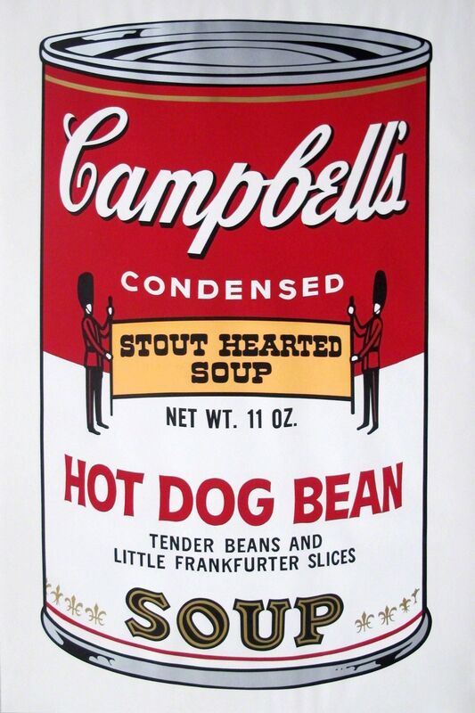 Andy Warhol, ‘Campbells Soup II: Hot Dog Bean (FS II.59)’, 1969, Print, Screenprint on Paper, Revolver Gallery