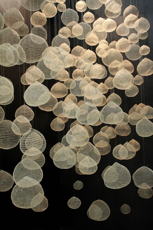 Xawery Wolski, ‘Globos (Globes)’, n.d., Installation, Woven wire, Lisa Sette Gallery