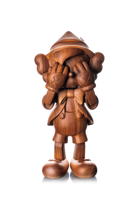 KAWS, ‘Pinocchio’, 2017, Sculpture, Wood, Seoul Auction