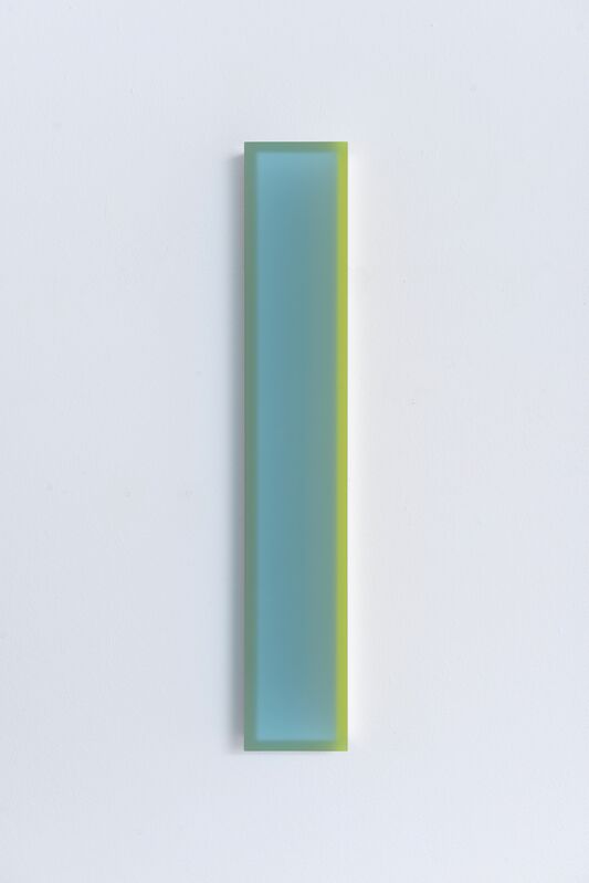 Regine Schumann, ‘colormirror satin loft two - laguna’, 2014, Sculpture, Acrylic, fluorescent, Galerie Floss & Schultz 