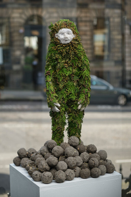 Jessica Wetherly, ‘Green Man’, 2020, Sculpture, Aluminium, paper and foliage, Arusha Gallery