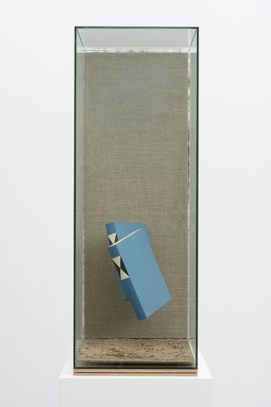 Mark Manders, ‘Falling Dictionaries’, 1997-2019, Sculpture, Painted canvas, painted wood, wood, sand, iron, glass, Zeno X Gallery