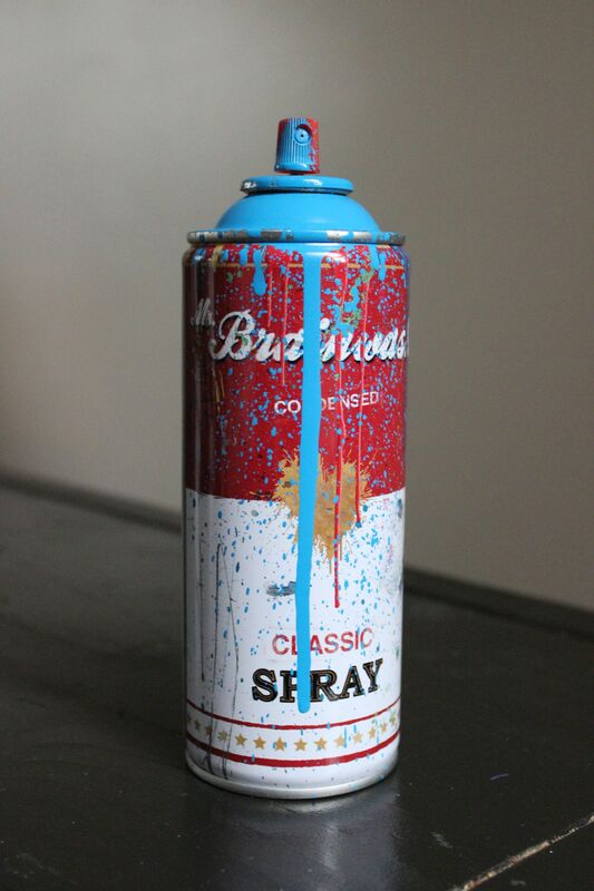Mr. Brainwash, ‘Spray Can’, 2016, Sculpture, Painted Empty Spray Can, EHC Fine Art Gallery Auction