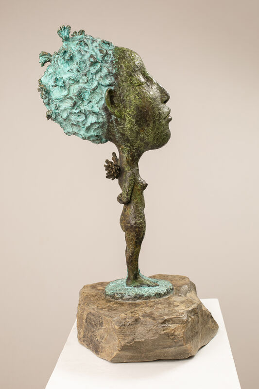 Alina Bachurina, ‘Gnossienne 6’, 2020, Sculpture, Bronze, stone, Triptych Art Gallery 