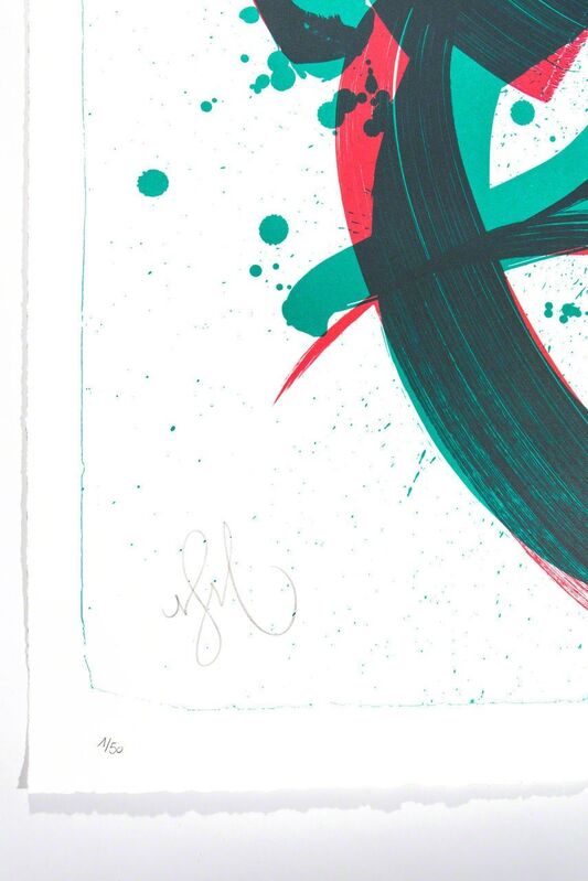 Niels Shoe Meulman, ‘Unambidextrous Shoe (Green & Red Edition)’, 2019, Print, Lithograph, Print Them All