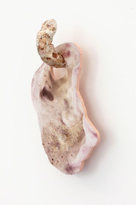 Rachel de Joode, ‘Soft Inquiry XII’, 2015, Sculpture, Ceramic and archival inkjet print on PVC, Galerie Christophe Gaillard