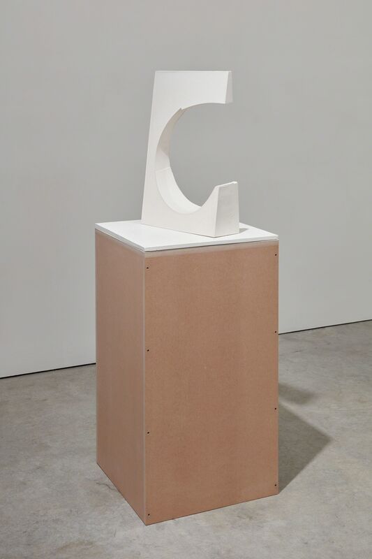 Erin Shirreff, ‘Cutout’, 2018, Sculpture, Waxed hydrostone, pedestal, Sikkema Jenkins & Co.