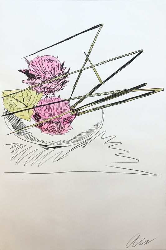 Andy Warhol, ‘Hand Colored Flowers ll.116’, 1974, Print, Screenprint hand-colored with dr. martin's aniline watercolor dyes on arches paper, Hamilton-Selway Fine Art Gallery Auction