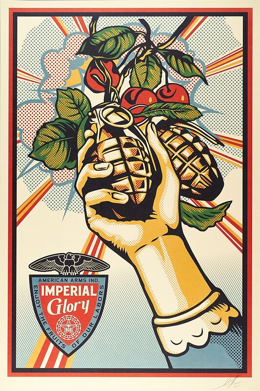 Shepard Fairey, ‘Imperial Glory’, 2015, Print, Offset lithograph in colors, Rago/Wright/LAMA