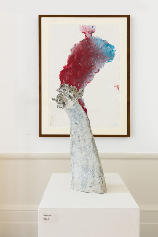 Alessandro Twombly, ‘The Unexplored ’, 2020, Drawing, Collage or other Work on Paper, Acrylic on Paper, Tristan Hoare