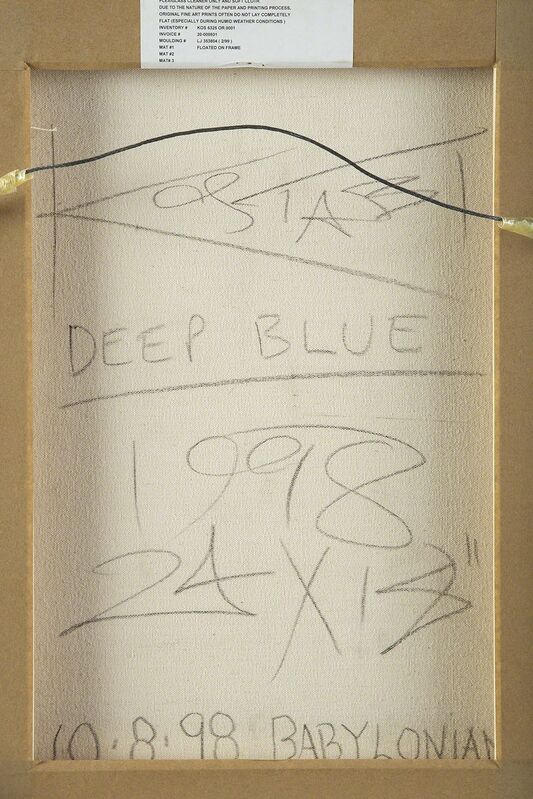Mark Kostabi, ‘Deep Blue’, 1998, Painting, Oil on canvas, Modern Artifact