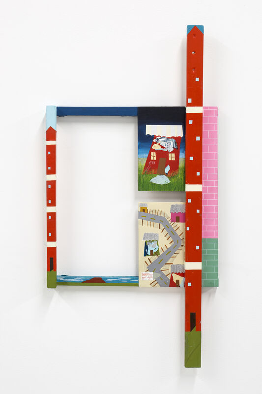 Nestor Jiménez, ‘La sombra de las banderas ("Tenemos la razón")’, 2019, Painting, Acrylic on reclaimed wood, PROYECTOS MONCLOVA