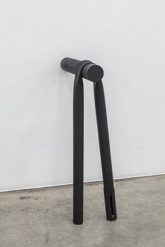 Toni Schmale, ‘fury’, 2019, Sculpture, Steel sandblasted, black-finished, oiled, Christine König Galerie