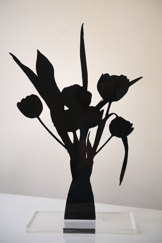 Joana P. Cardozo, ‘Red Tulips’, 2019, Sculpture, Black matte acrylic, Foto Relevance