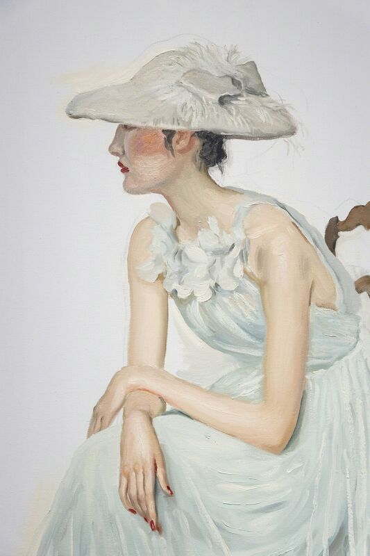 Chen Danqing, ‘Colourful Clothing and Muslin Dress’, 2017, Painting, Oil on canvas, Tang Contemporary Art